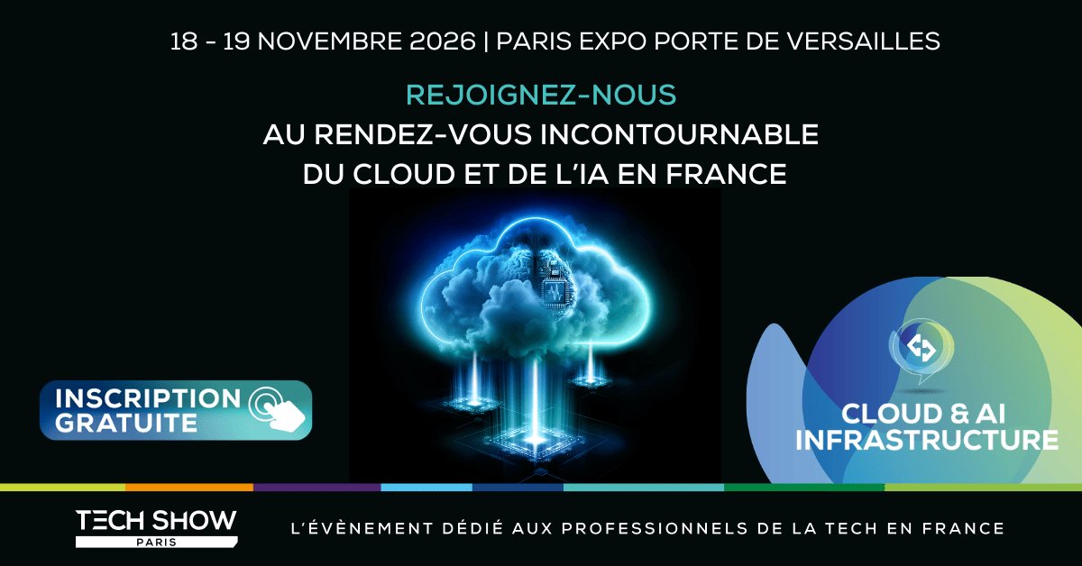 Rejoignez-nous au rendez-vous incontournable du cloud et de l'IA en France
